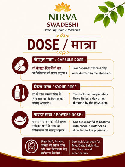 નિર્વા સ્ટોનેનિલ કિડની સ્ટોન કેર કોમ્બો પેક | કેપ્સ્યુલ + સિરપ + પાઉડર